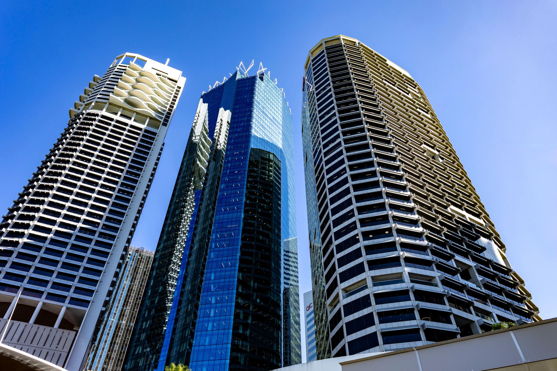 Brisbane cityscape modern office